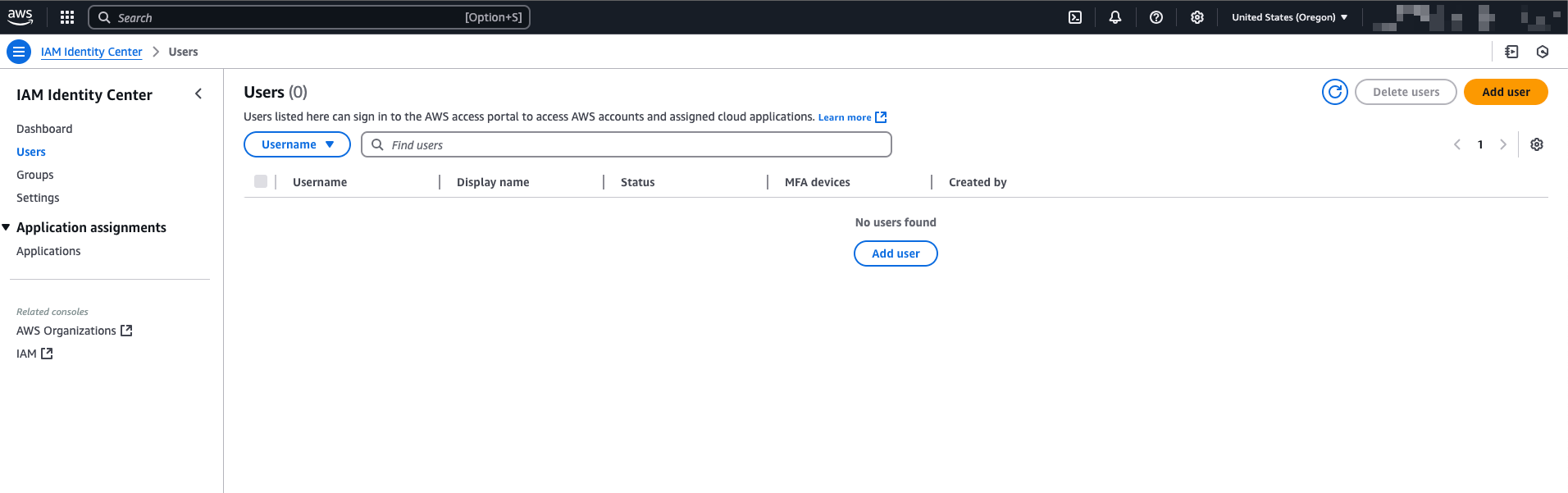 create Amazon Q Business manage user access add and assign new users.png