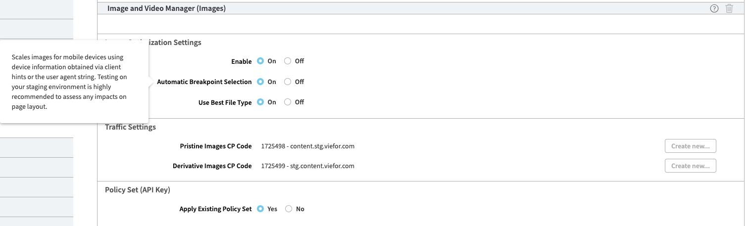 Akamai 圖片轉檔設定 3